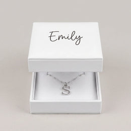 Personalised Leatherette Jewellery Box