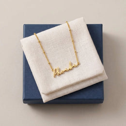 Phoebe Name Necklace | 18ct Gold, Silver & Vermeil | Ready to Ship