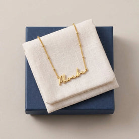 Phoebe Name Necklace | 18ct Gold, Silver & Vermeil | Ready to Ship