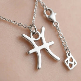 Pisces Zodiac Bracelet | Star Sign Charm, Gold & Silver