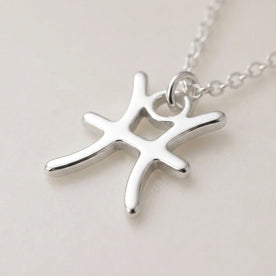 Pisces Zodiac Necklace | Star Sign Pendant, Gold & Silver