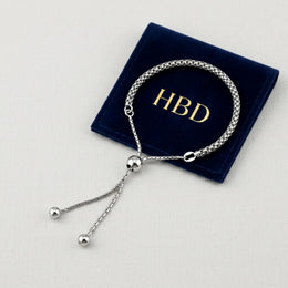 Popcorn Slider Bracelet