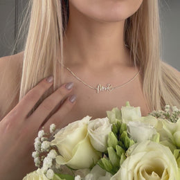 18ct Matching Necklace & Bracelet Set - Mix & Match