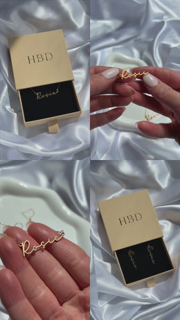 Personalised Name Necklace | Gold, Silver, Vermeil & Platinum