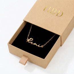 Remi Name Necklace | 18ct Gold, Silver & Vermeil | Ready to Ship