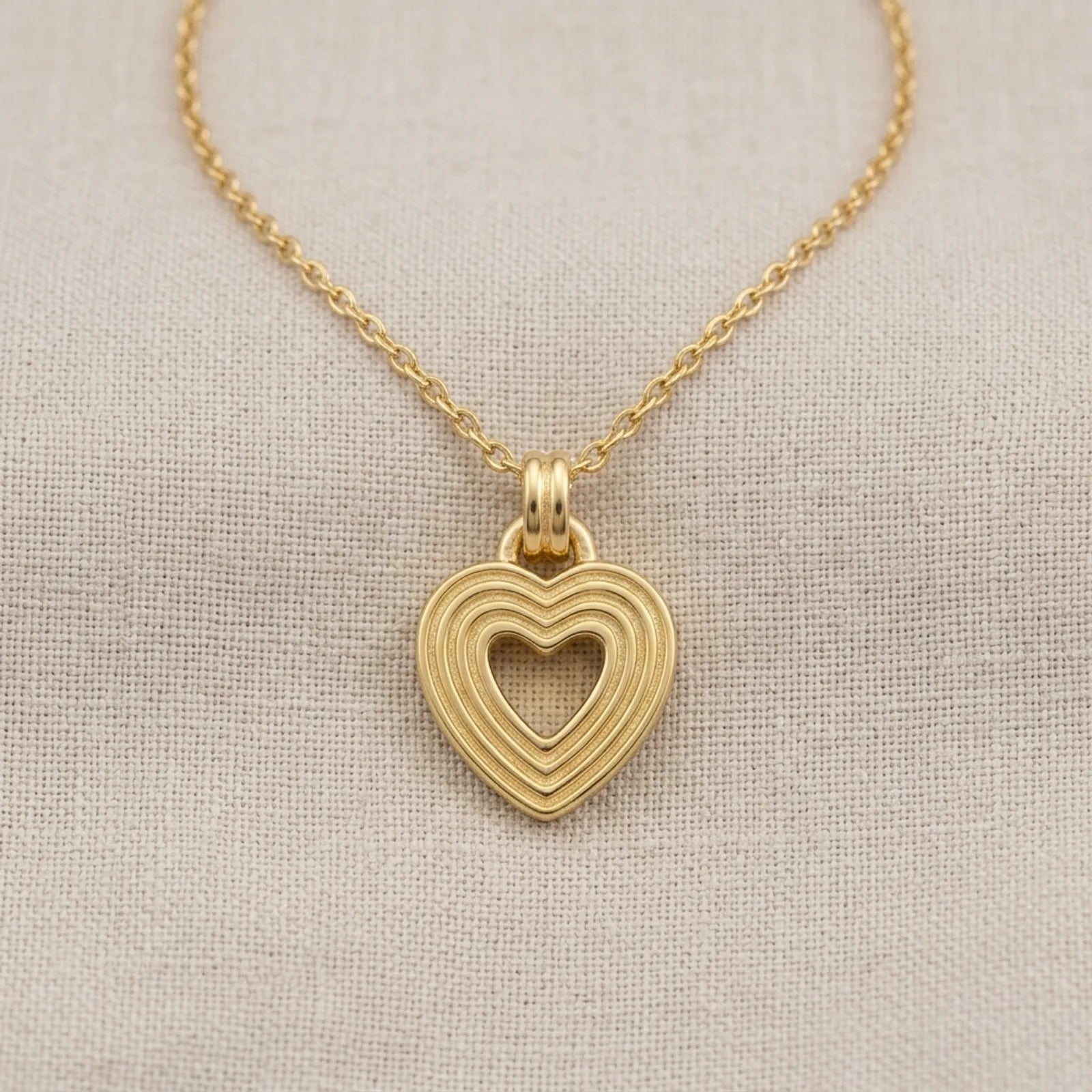 Cut Out Heart Necklace
