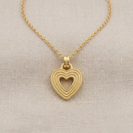 Cut Out Heart Necklace