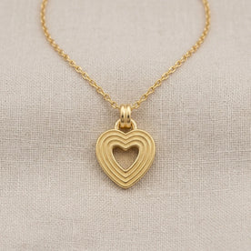 Cut Out Heart Necklace