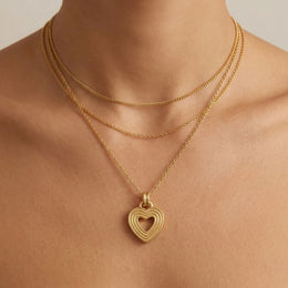 Cut Out Heart Necklace