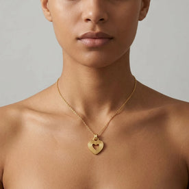 Cut Out Heart Necklace