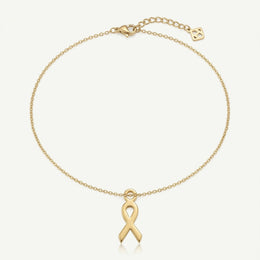Ribbon Charm Necklace & Bracelet