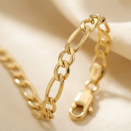 Round & Oval Link Bracelet