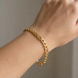 Round & Oval Link Bracelet