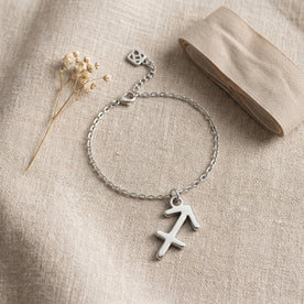Sagittarius Zodiac Bracelet | Star Sign Charm, Gold & Silver