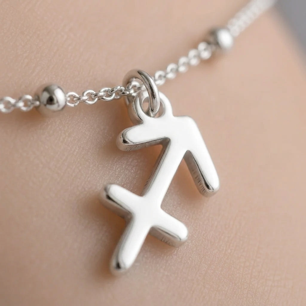Sagittarius Zodiac Bracelet | Star Sign Charm, Gold & Silver