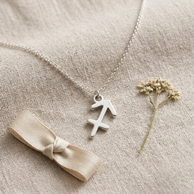 Sagittarius Zodiac Necklace | Star Sign Pendant, Gold & Silver