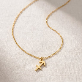 Sagittarius Zodiac Necklace | Star Sign Pendant, Gold & Silver