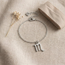 Scorpio Zodiac Bracelet | Star Sign Charm, Gold & Silver