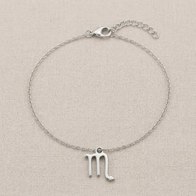 Scorpio Zodiac Bracelet | Star Sign Charm, Gold & Silver