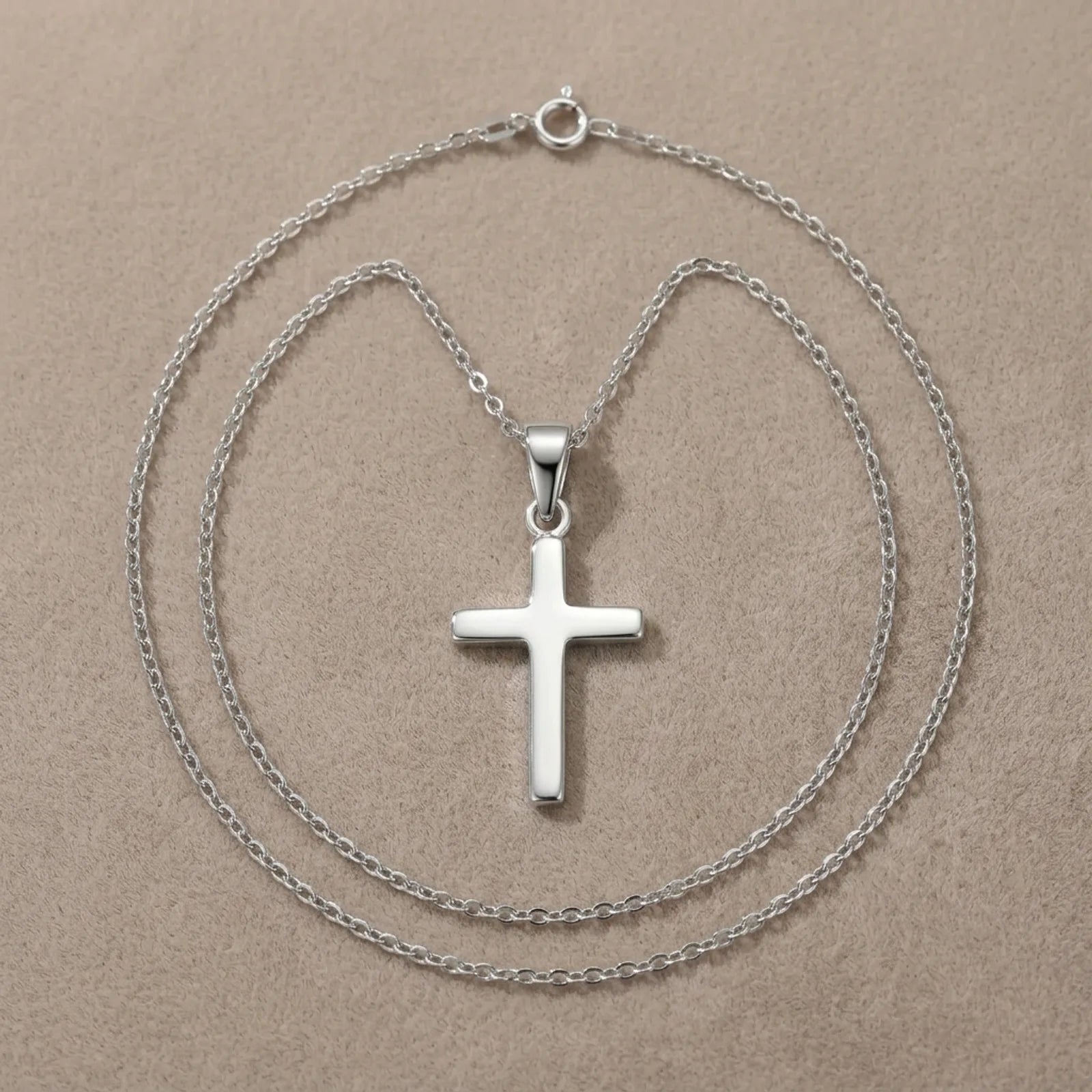 Cross on Bale Pendant