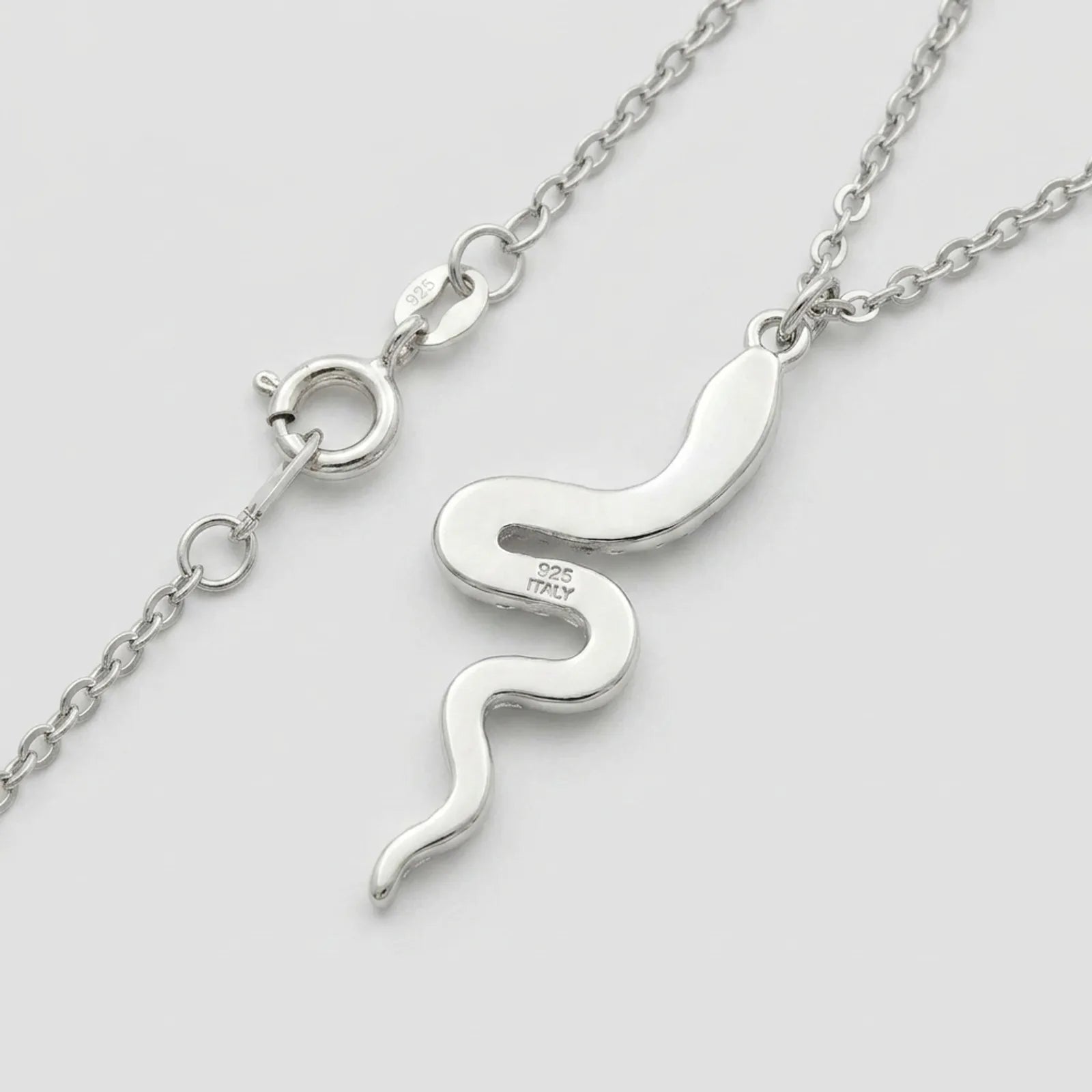 Snake Pendant Necklace
