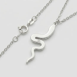 Snake Pendant Necklace