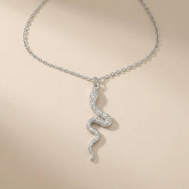 Snake Pendant Necklace