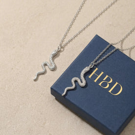 Snake Pendant Necklace