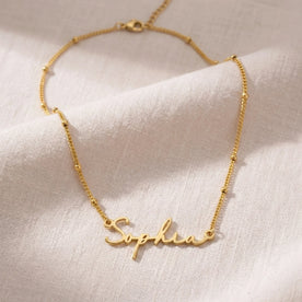 Sophia Name Necklace | 18ct Gold, Silver & Vermeil | Ready to Ship
