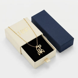 Space Rocket Charm Necklace & Bracelet
