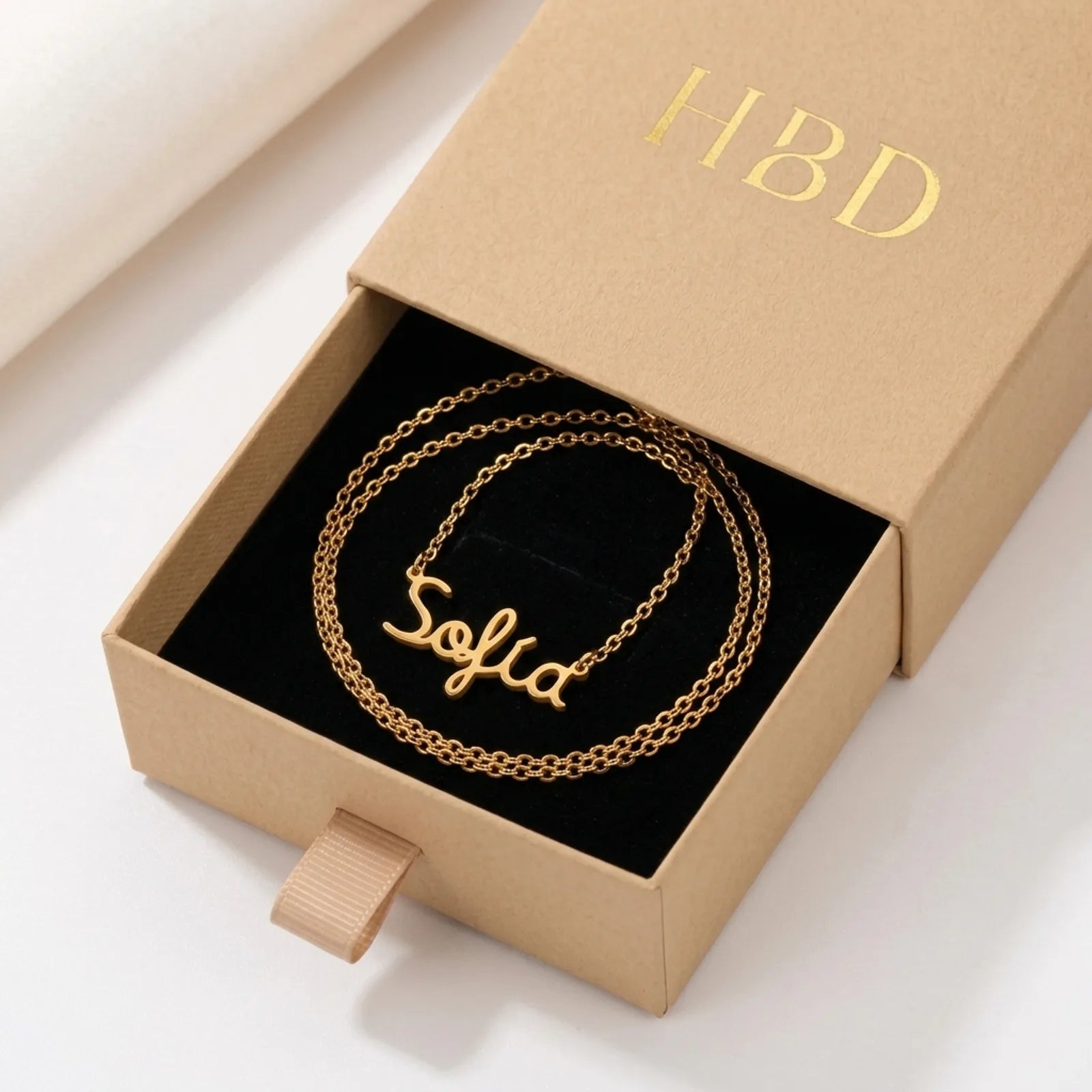 Spanish Name Necklace - Personalised Name Jewellery | Collar con nombre