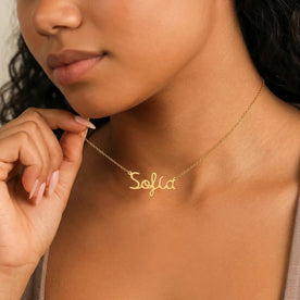 Spanish Name Necklace - Personalised Name Jewellery | Collar con nombre