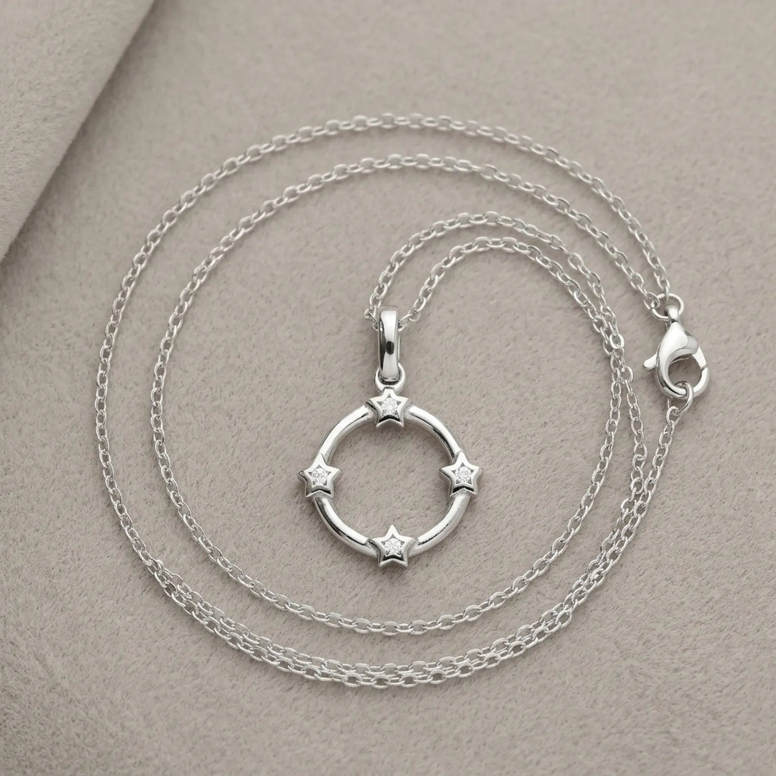 Star Circle Pendant