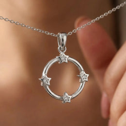 Star Circle Pendant