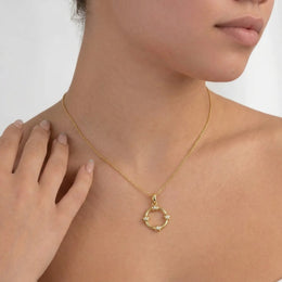 Star Circle Pendant