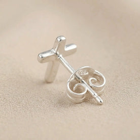 Cross Stud Earrings