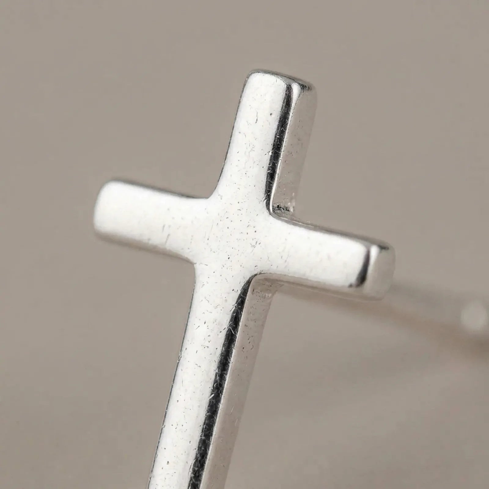 Cross Stud Earrings