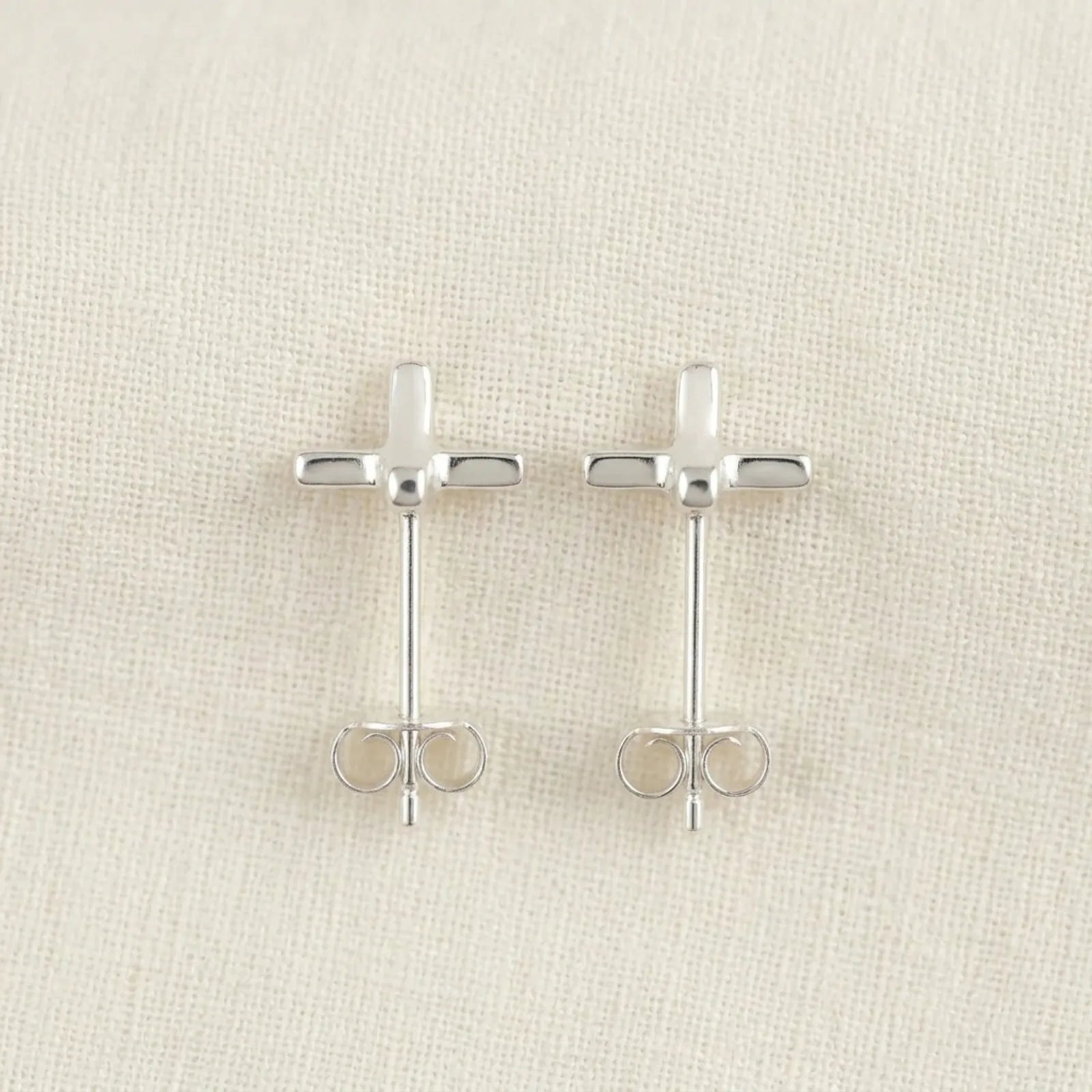 Cross Stud Earrings