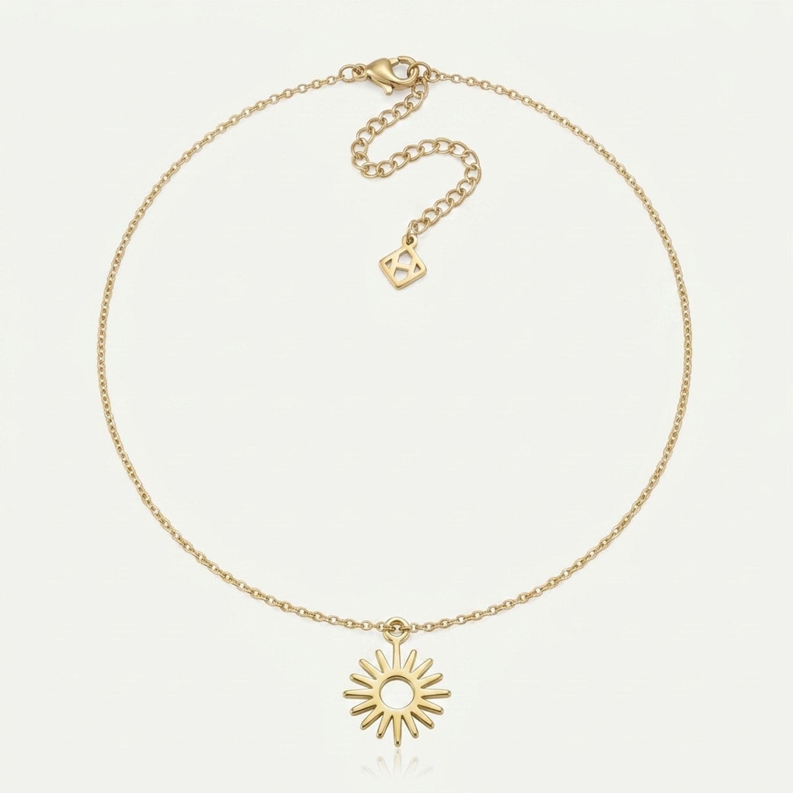 Sun Charm Necklace & Bracelet