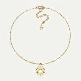 Sun Charm Necklace & Bracelet
