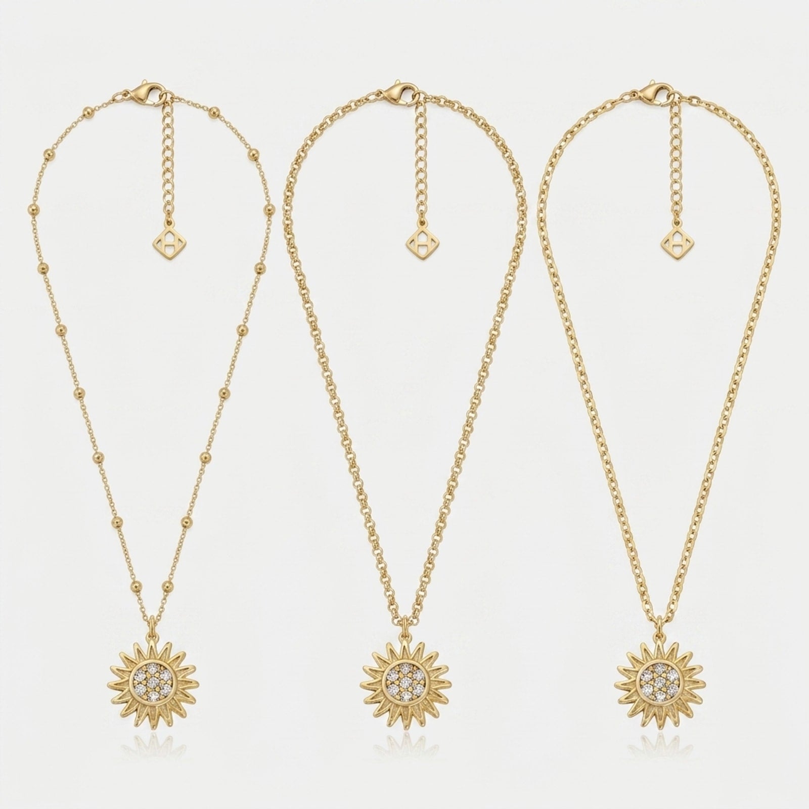 Sunlight Charm Necklace & Bracelet