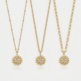 Sunlight Charm Necklace & Bracelet