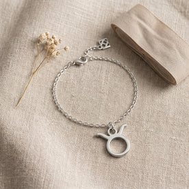 Taurus Zodiac Bracelet | Star Sign Charm, Gold & Silver