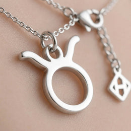 Taurus Zodiac Bracelet | Star Sign Charm, Gold & Silver