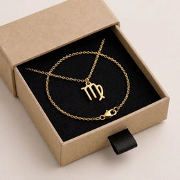 Virgo Zodiac Bracelet | Star Sign Charm, Gold & Silver