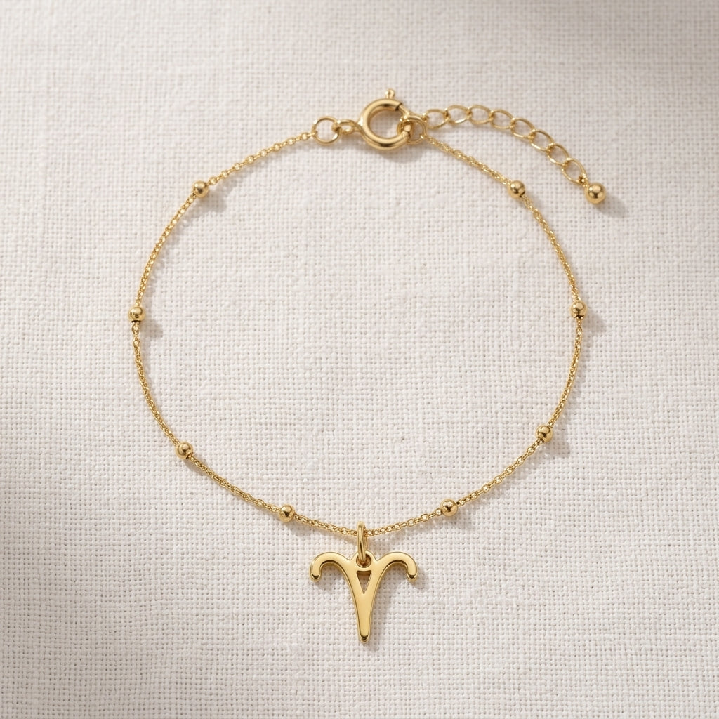 Zodiac Bracelet | All 12 Star Signs | Gold, Silver & Platinum