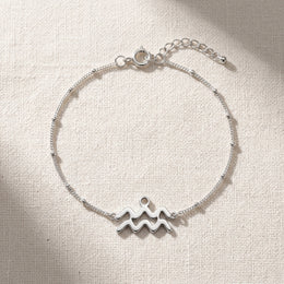 Zodiac Bracelet | All 12 Star Signs | Gold, Silver & Platinum