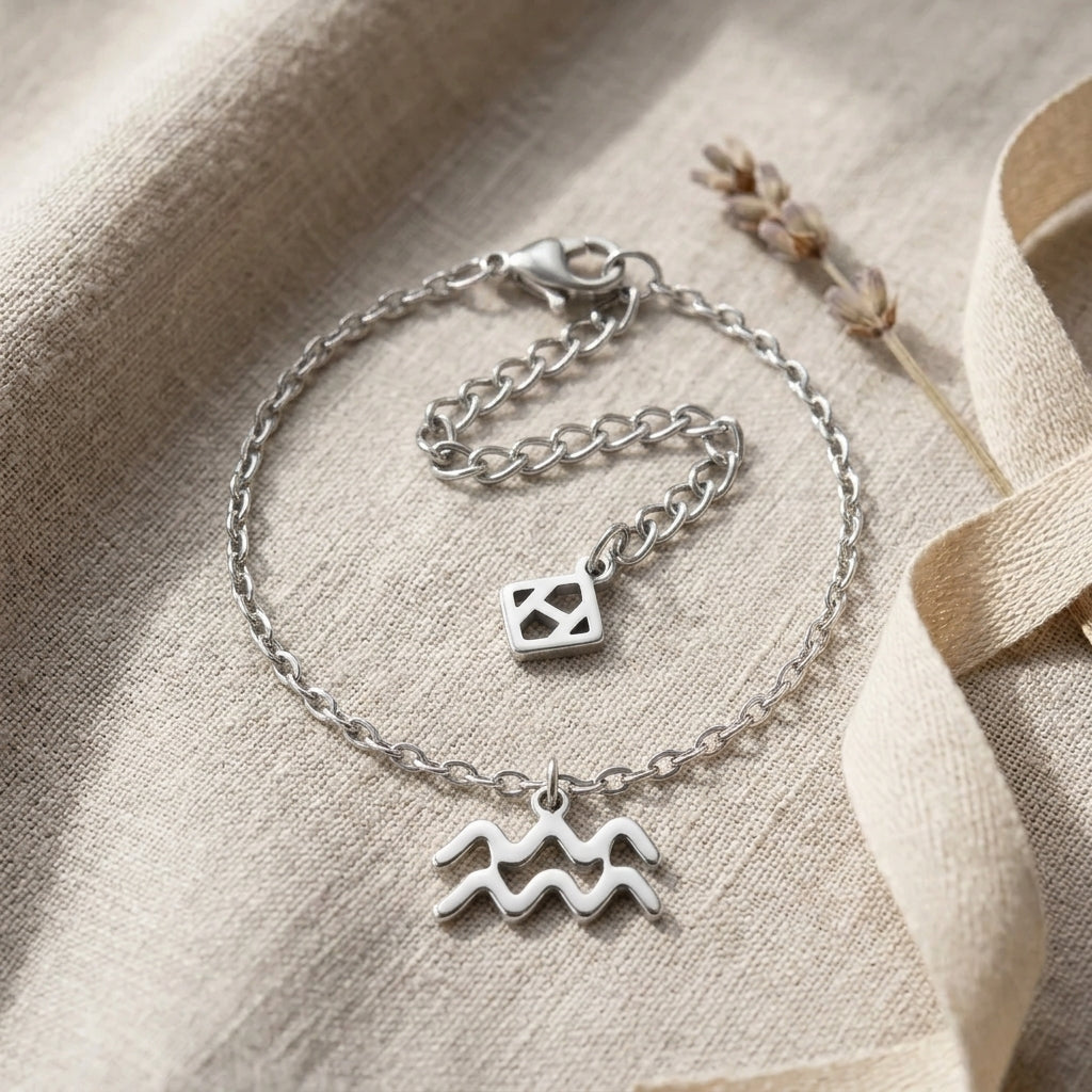 Zodiac Bracelet | All 12 Star Signs | Gold, Silver & Platinum