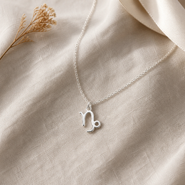 Zodiac Necklace | All 12 Star Signs | Gold, Silver & Platinum