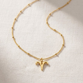 Zodiac Necklace | All 12 Star Signs | Gold, Silver & Platinum